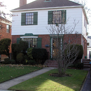 Vacchiano's house in Flushing, NY. He purchased it in 1935 for $6,000.